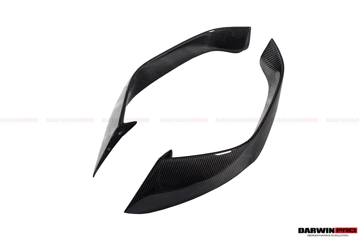 2017-2021 McLaren 720s Se²NWB Style Carbon Fiber Front Lip - DarwinPRO Aerodynamics