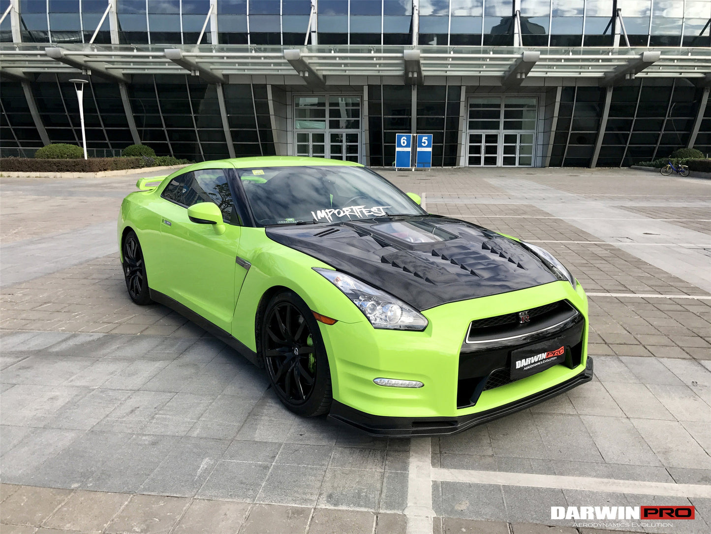 2008-2016 Nissan GTR R35 CBA/DBA IMP Performance Carbon Fiber Hood - DarwinPRO Aerodynamics