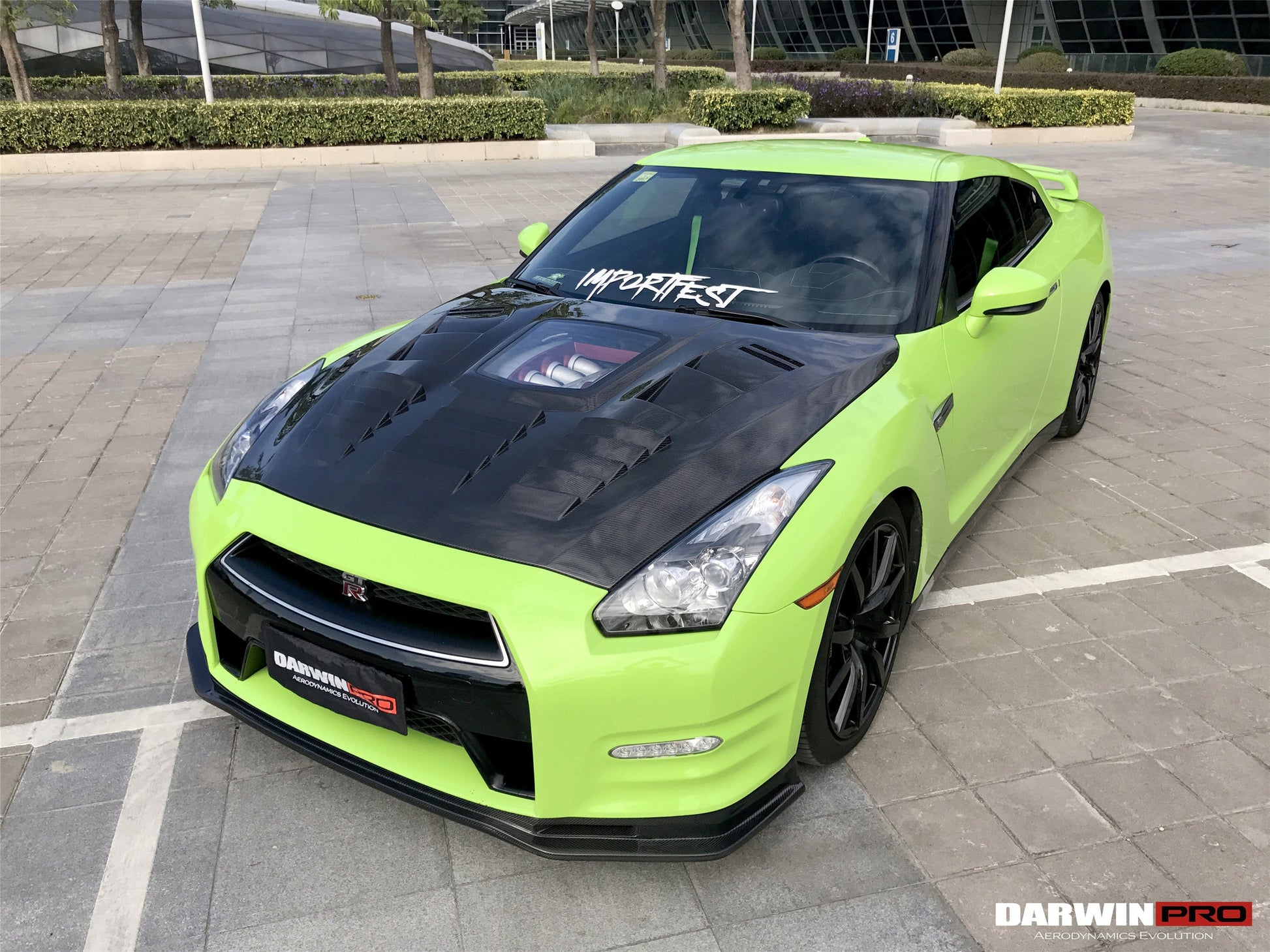 2008-2016 Nissan GTR R35 CBA/DBA IMP Performance Carbon Fiber Hood - DarwinPRO Aerodynamics