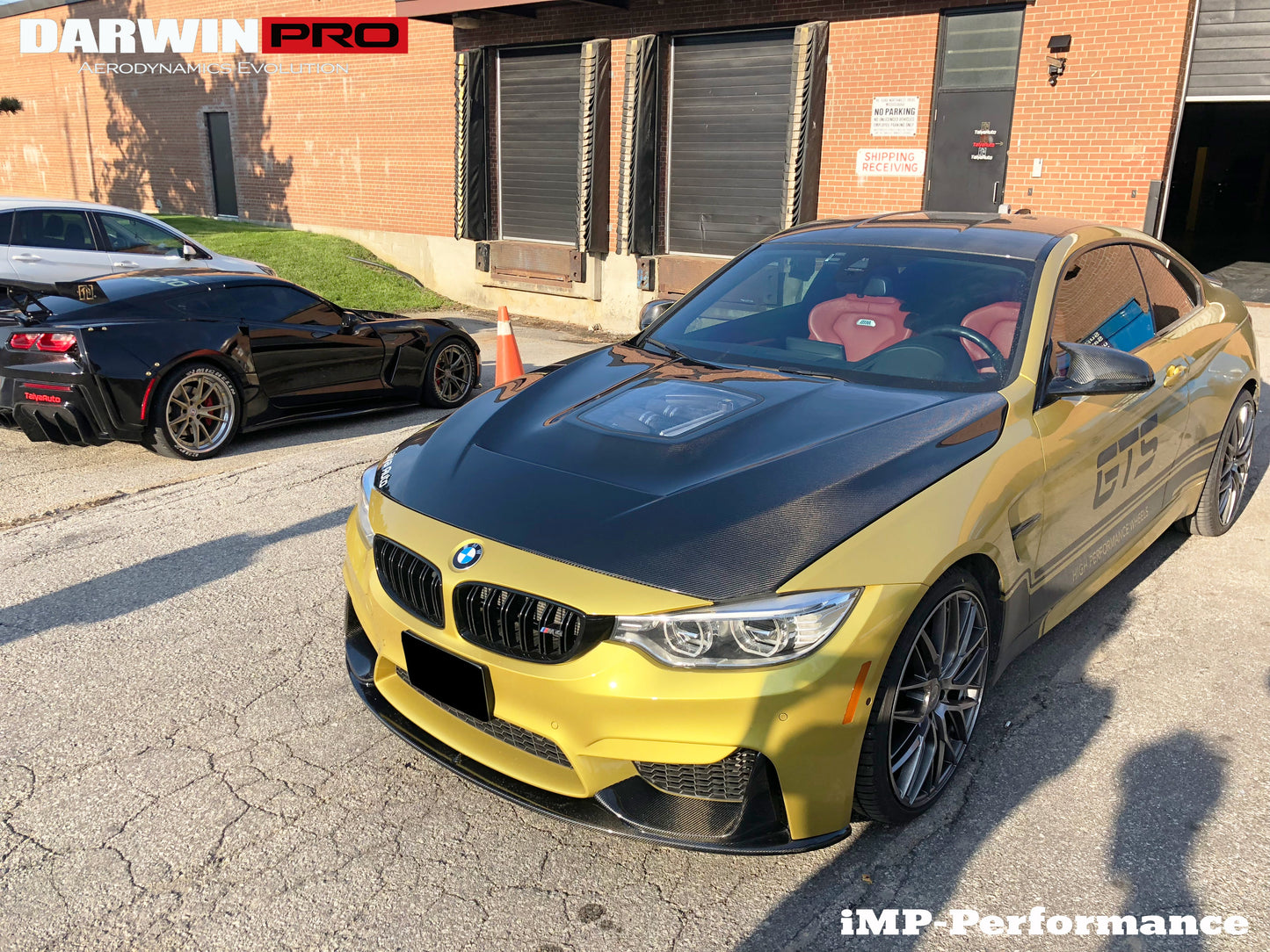 2014-2020 BMW M3/M4 IMP Performance Partial Carbon Fiber Hood - DarwinPRO Aerodynamics