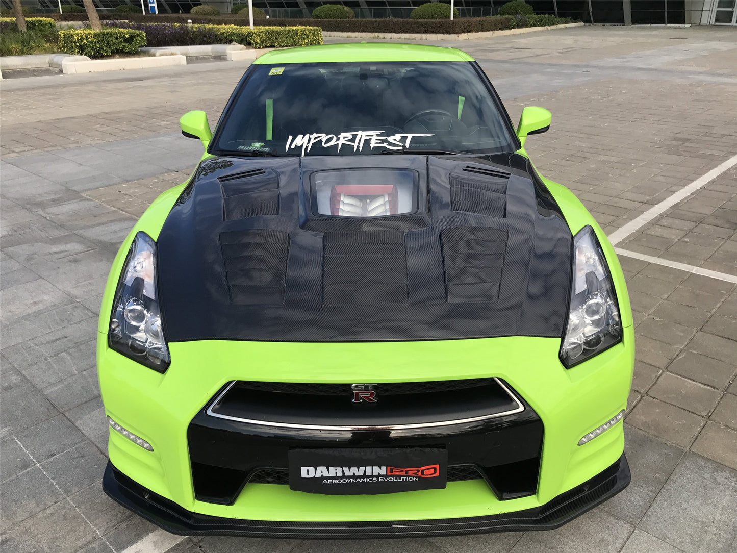 2008-2016 Nissan GTR R35 CBA/DBA IMP Performance Carbon Fiber Hood - DarwinPRO Aerodynamics