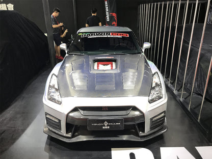 2008-2016 Nissan GTR R35 CBA/DBA IMP Performance Carbon Fiber Hood - DarwinPRO Aerodynamics