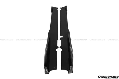 2015-2020 Lamborghini Huracan LP610/LP580 MD Style Carbon Fiber Side Skirts - Carbonado