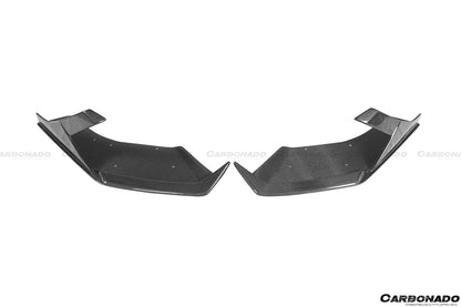 2015-2020 Lamborghini Huracan LP610 MD Style Carbon Fiber Front Lip - Carbonado
