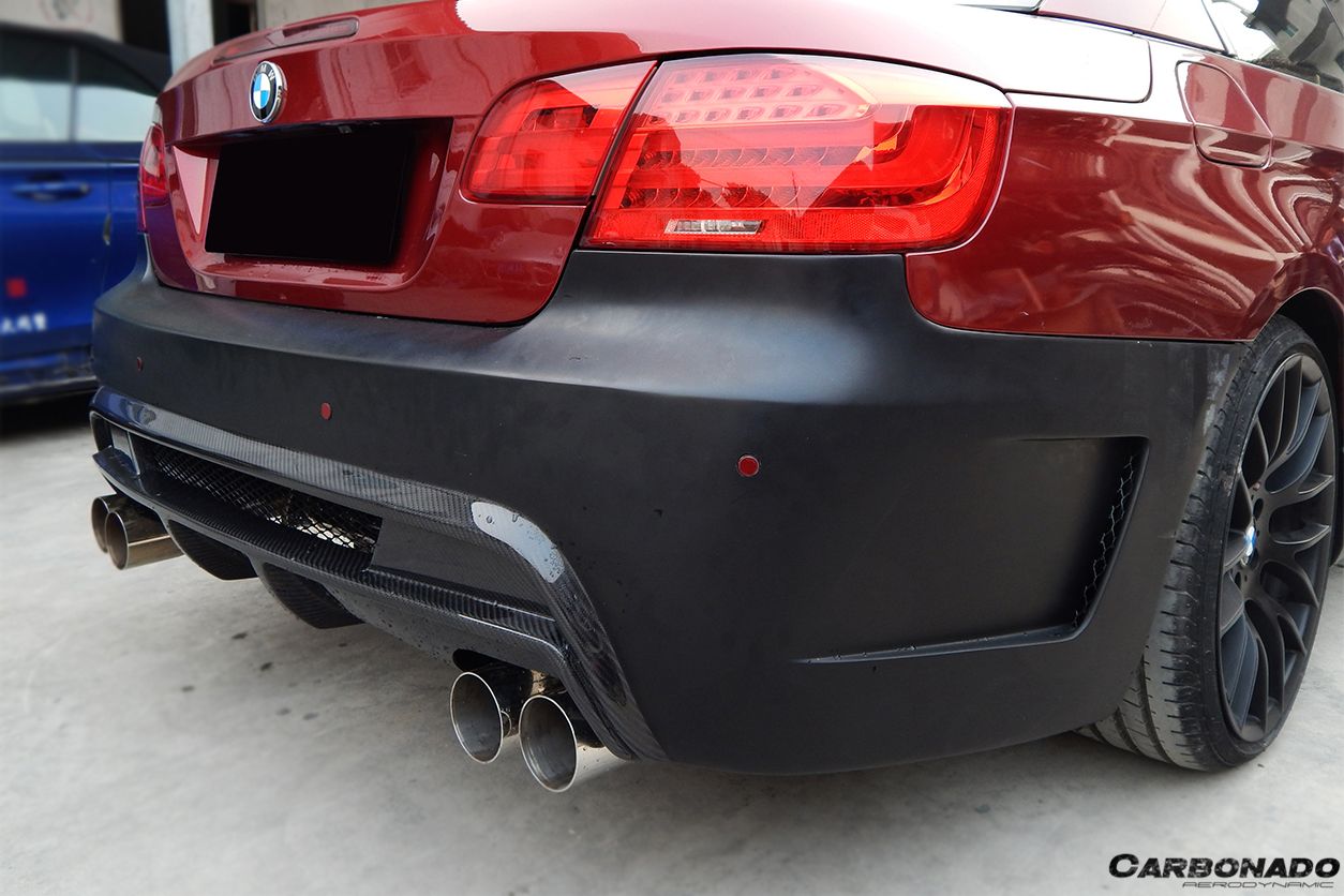 2008-2013 BMW 3 Series E92 E93 Coupe VRS Style Rear Bumper - Carbonado Aero