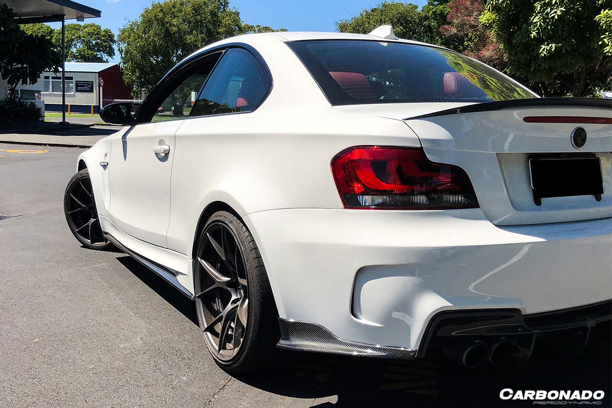 2008-2013 BMW E82 E88 1 Series 1M Style Auto Full Wide Body Kit - Carbonado Aero