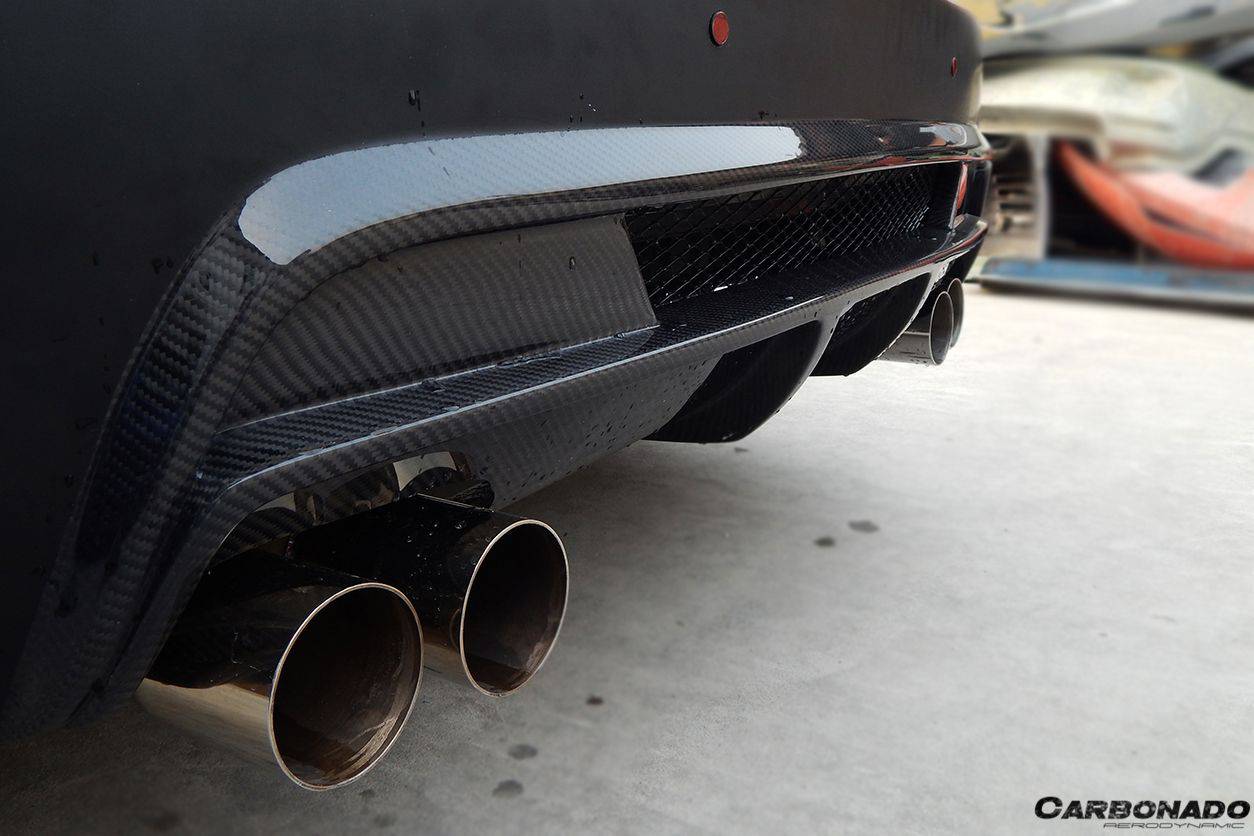 2008-2013 BMW 3 Series E92 E93 Coupe VRS Style Rear Bumper - Carbonado Aero