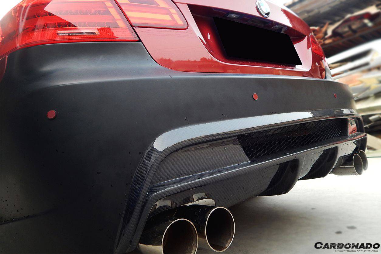 2008-2013 BMW 3 Series E92 E93 Coupe VRS Style Rear Bumper - Carbonado Aero