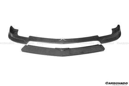 2012-2014 Mercedes Benz W204 C63 AMG RZ Style Carbon Fiber Front Lip - Carbonado Aero