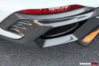 2017-2022 Audi RS4 B9 BKSS Style Rear Diffuser w/ Caps - DarwinPRO Aerodynamics