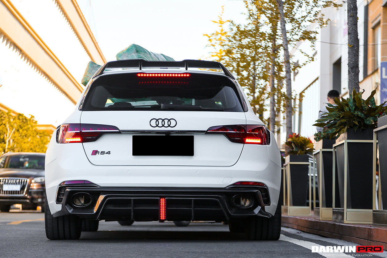 2017-2022 Audi RS4 B9/B9.5 S4 B9 BKSSII Style Roof Spoiler - DarwinPRO Aerodynamics