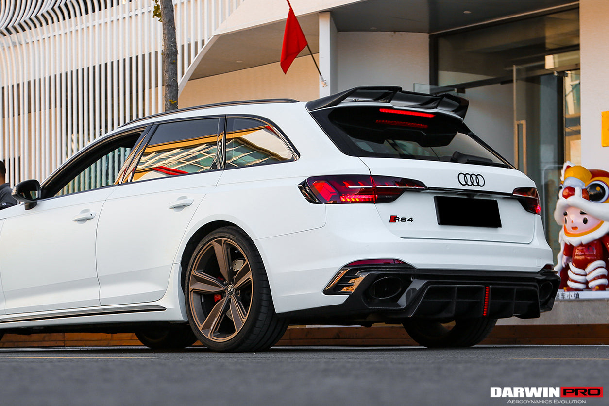 2017-2022 Audi RS4 B9/B9.5 S4 B9 BKSSII Style Roof Spoiler - DarwinPRO Aerodynamics