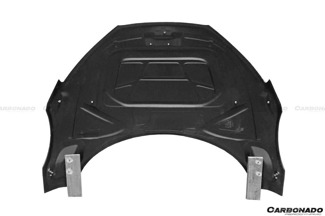 2006-2015 Audi R8 Coupe/Spyder OEM Style Carbon Fiber Hood - Carbonado Aero