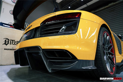 2016-2018 Audi R8 Coupe/Spyder IMPII Part Carbon Fiber Rear Bumper - DarwinPRO Aerodynamics