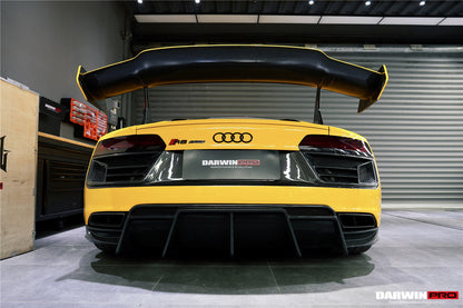 2016-2018 Audi R8 Coupe/Spyder IMPII Part Carbon Fiber Rear Bumper - DarwinPRO Aerodynamics