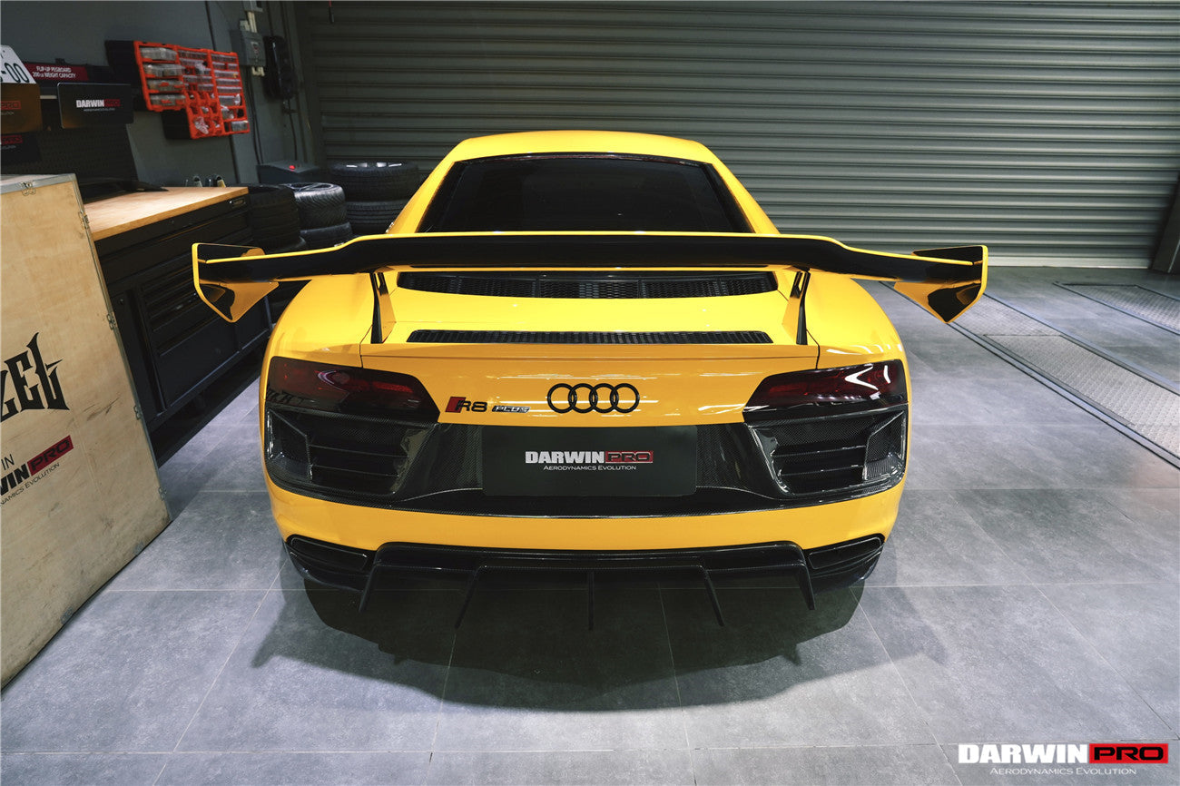 2016-2018 Audi R8 Coupe/Spyder IMPII Part Carbon Fiber Rear Bumper - DarwinPRO Aerodynamics