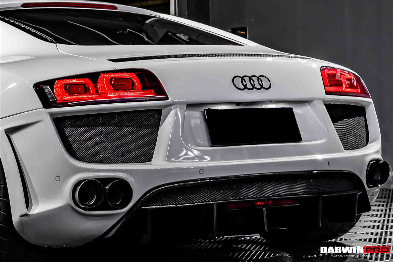 2006-2015 Audi R8 Coupe/Spyder DPGT Style Rear Bumper - DarwinPRO Aerodynamics