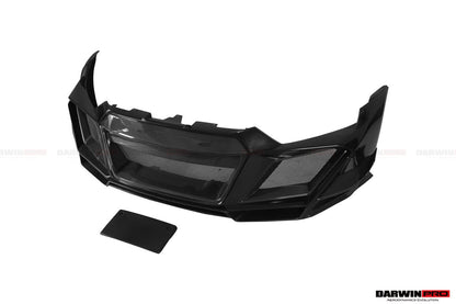 2016-2018 Audi R8 Coupe/Spyder IMPII Part Carbon Fiber Front Bumper - DarwinPRO Aerodynamics