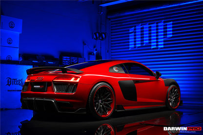 2016-2023 Audi R8 GEN2/GEN3 Coupe ONLY GT Style Carbon Fiber Trunk Wing - DarwinPRO Aerodynamics