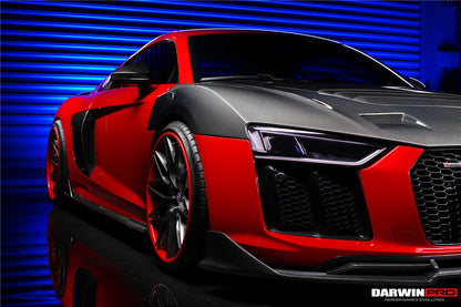 2016-2018 Audi R8 Coupe iMP Performance Carbon Fiber Side Skirts Under Board - DarwinPRO Aerodynamics