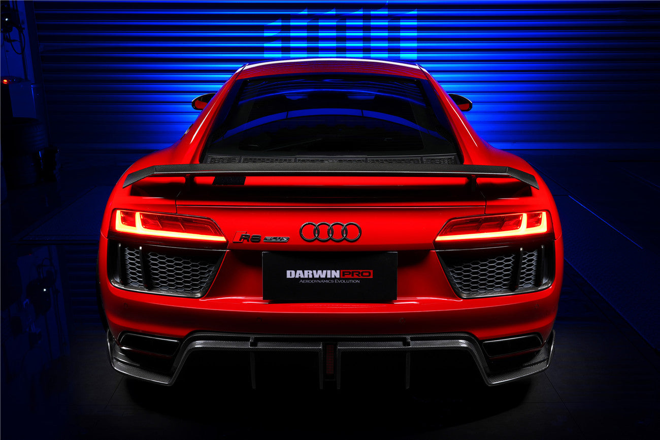 2016-2018 Audi R8 Coupe/Spyder iMP Performance Carbon Fiber Rear Diffuser - DarwinPRO Aerodynamics