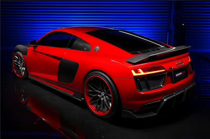 2016-2023 Audi R8 GEN2/GEN3 Coupe ONLY GT Style Carbon Fiber Trunk Wing - DarwinPRO Aerodynamics