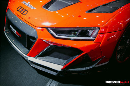 2016-2018 Audi R8 Coupe/Spyder IMPII Part Carbon Fiber Front Bumper - DarwinPRO Aerodynamics