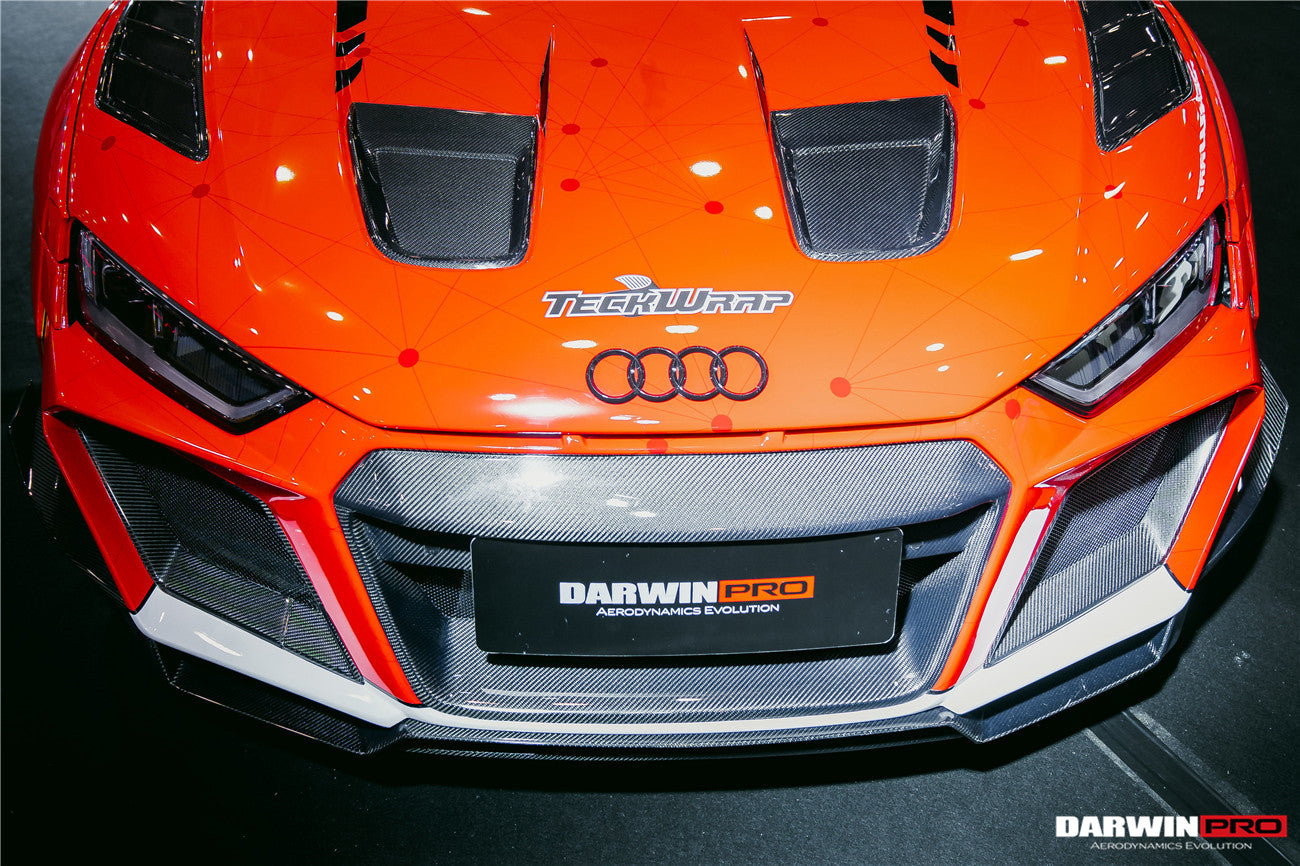2016-2023 Audi R8 Coupe/Spyder IMPII Carbon Fiber Hood - DarwinPRO Aerodynamics