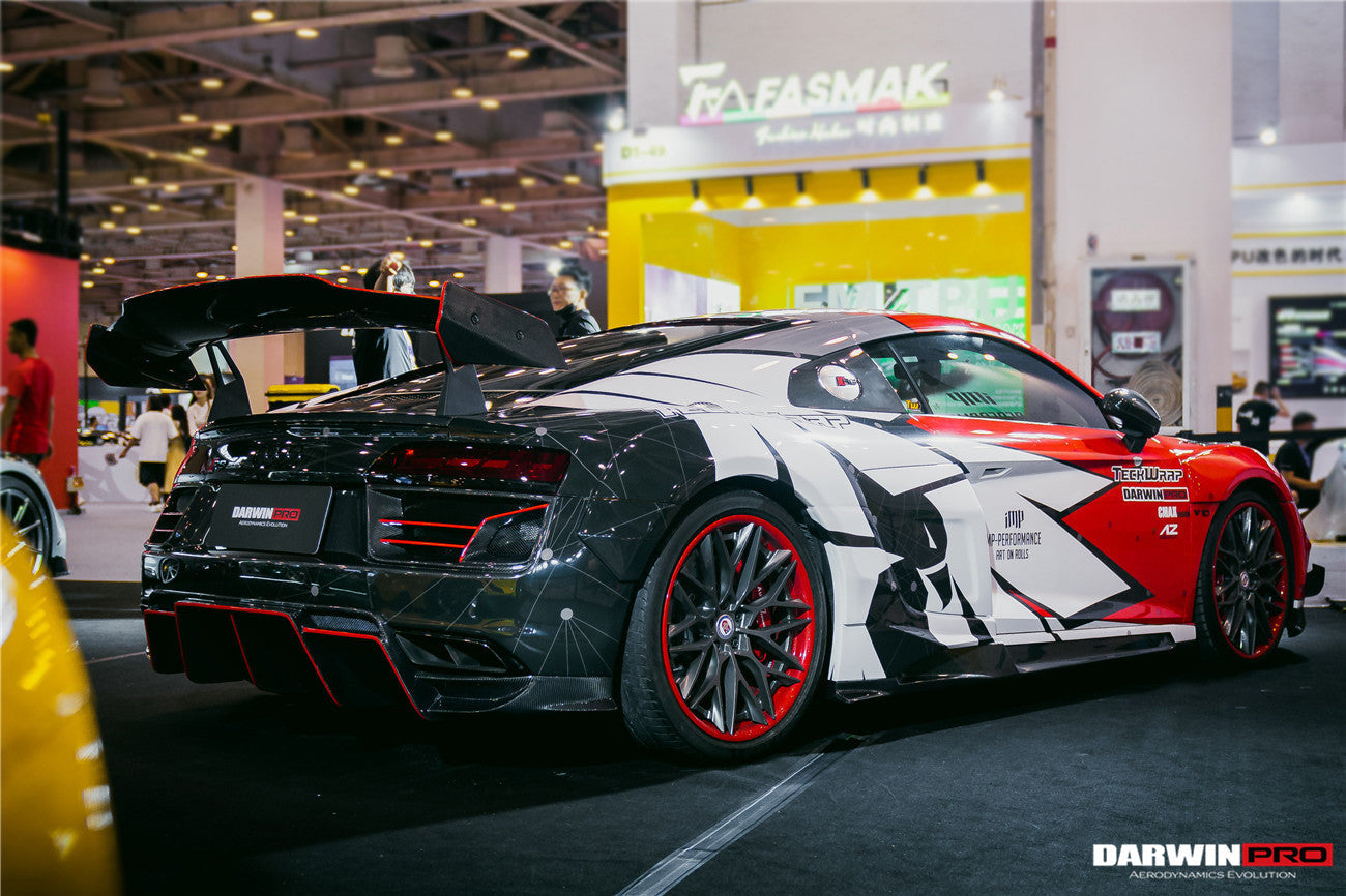 2016-2023 Audi R8 GEN2/GEN3 Coupe ONLY IMPII Carbon Fiber Trunk Wing - DarwinPRO Aerodynamics