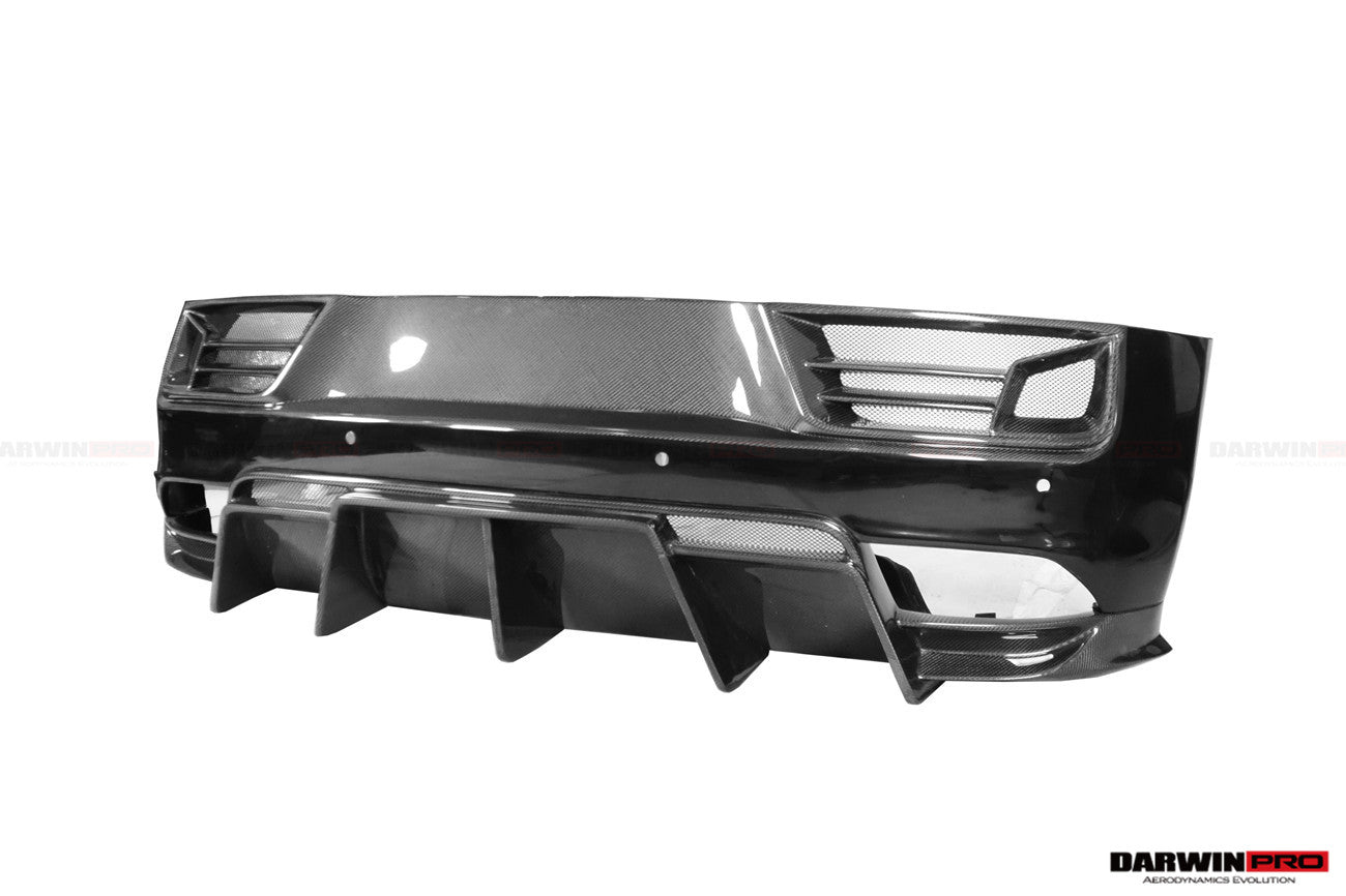 2016-2018 Audi R8 Coupe/Spyder IMPII Part Carbon Fiber Rear Bumper - DarwinPRO Aerodynamics
