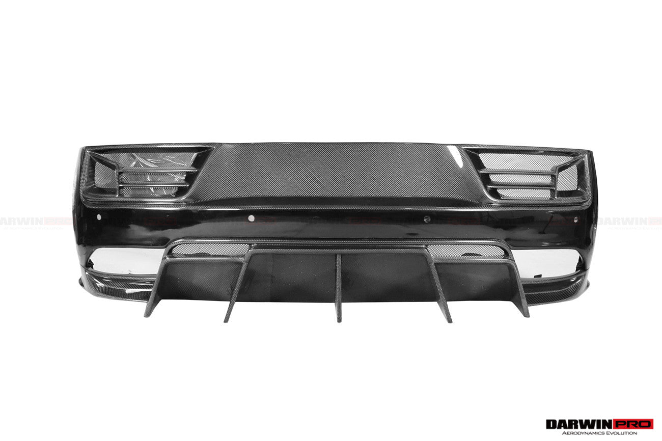 2016-2018 Audi R8 Coupe/Spyder IMPII Part Carbon Fiber Rear Bumper - DarwinPRO Aerodynamics
