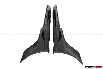 2016-2018 Audi R8 Coupe/Spyder iMPII Carbon Fiber Side Skirts Add on - DarwinPRO Aerodynamics
