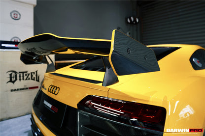 2016-2023 Audi R8 GEN2/GEN3 Coupe ONLY IMPII Carbon Fiber Trunk Wing - DarwinPRO Aerodynamics