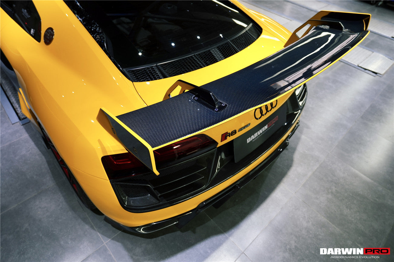 2016-2023 Audi R8 GEN2/GEN3 Coupe ONLY IMPII Carbon Fiber Trunk Wing - DarwinPRO Aerodynamics
