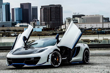 2011-2015 McLaren MP4 12C RZS Style Front Bumper - Carbonado