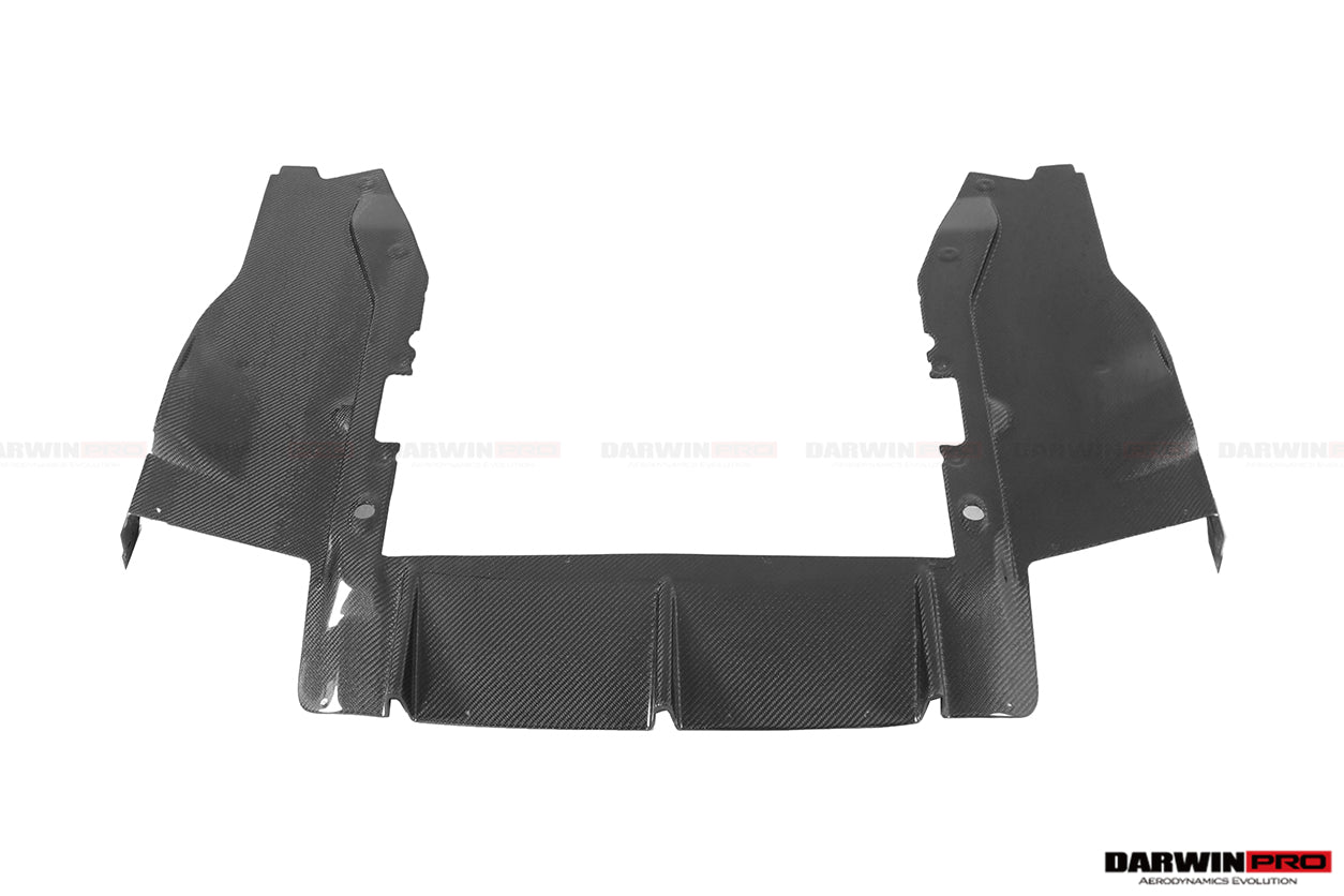 2018-2021 McLaren 600lt Carbon Fiber Under Rear Diffuser Undertray - DarwinPRO Aerodynamics