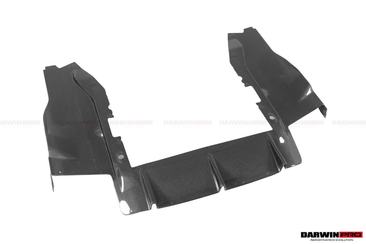 2018-2021 McLaren 600lt Carbon Fiber Under Rear Diffuser - DarwinPRO Aerodynamics