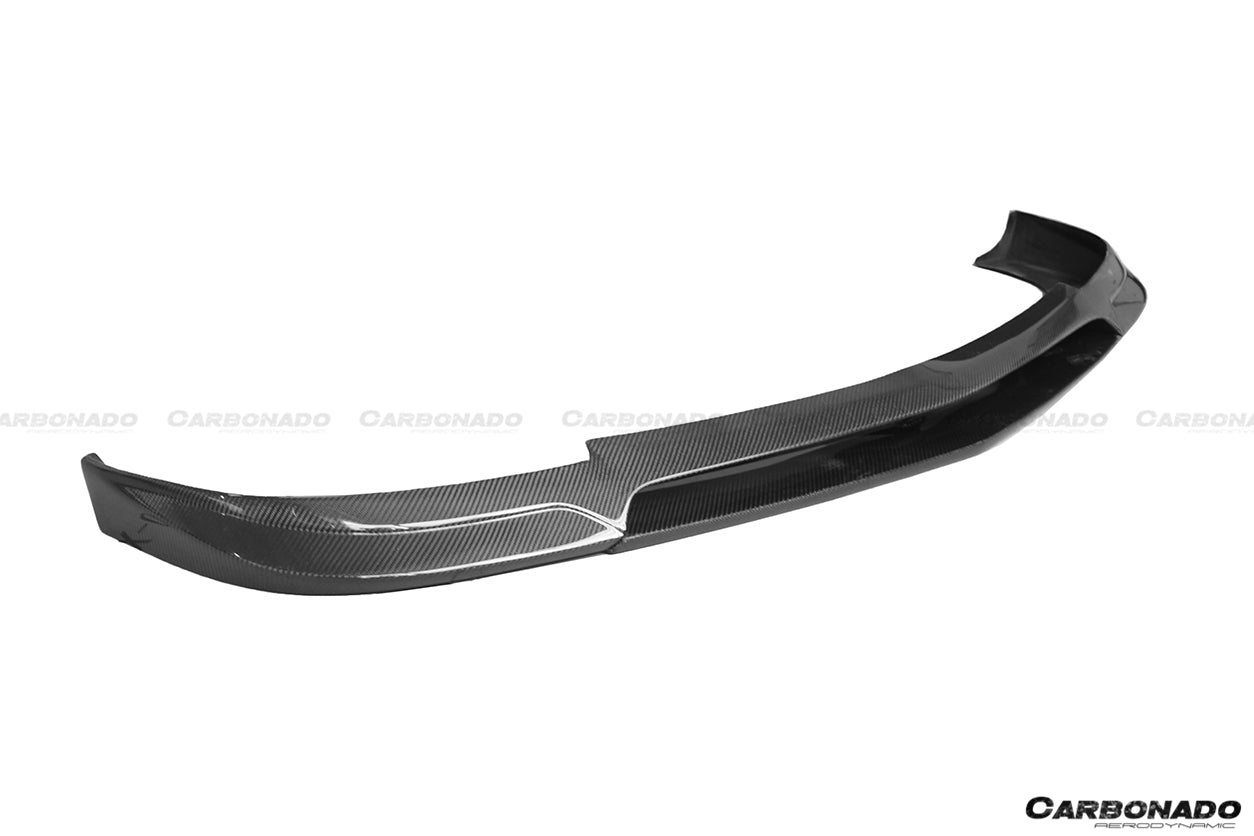 2012-2014 Mercedes Benz W204 C63 AMG RZ Style Carbon Fiber Front Lip - Carbonado