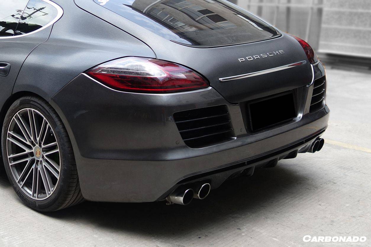 2010-2013 Porsche Panamera 970.1 ARN Style Rear Bumper - Carbonado
