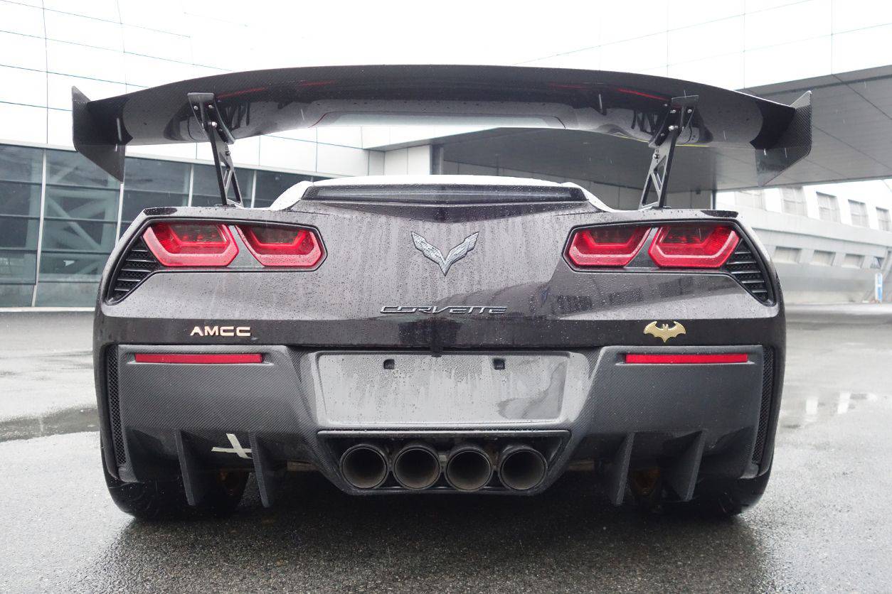 2013-2019 Corvette C7 Z51 RK Style Rear Lip - Carbonado
