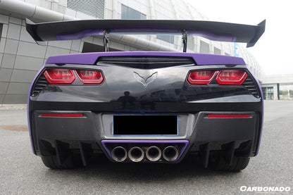 2013-2019 Corvette C7 Z51 RK Style Rear Lip - Carbonado Aero