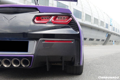 2013-2019 Corvette C7 Z51 RK Style Rear Lip - Carbonado Aero