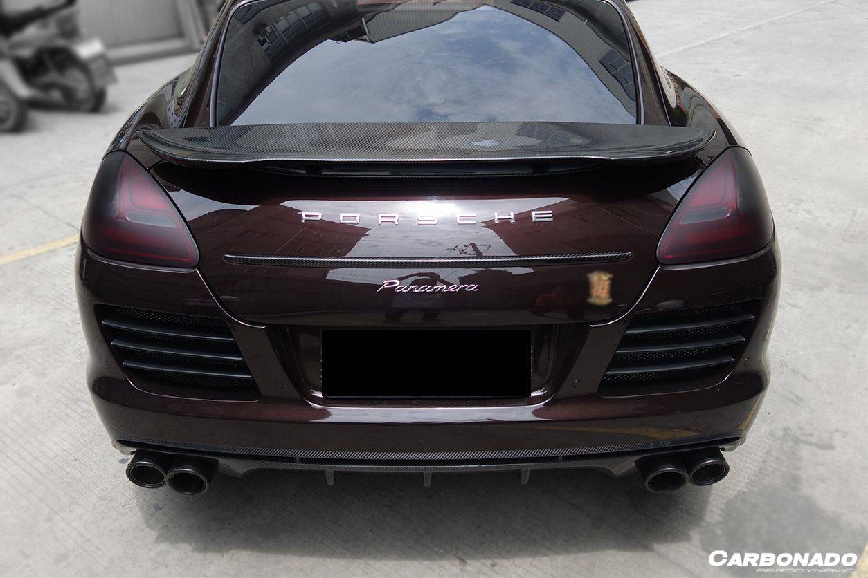 2010-2013 Porsche Panamera 970.1 ARN Style Rear Bumper - Carbonado Aero