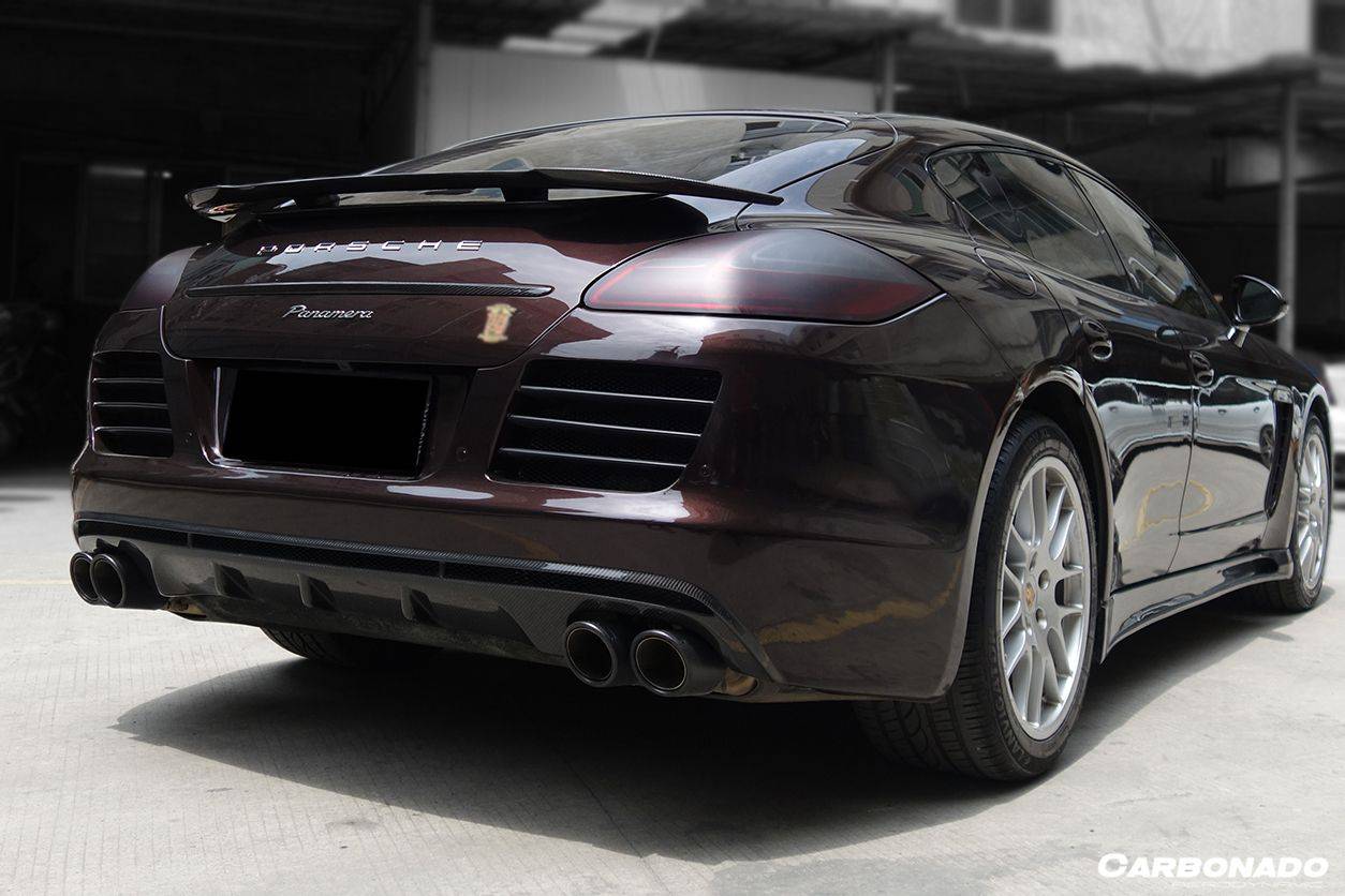 2010-2013 Porsche Panamera 970.1 ARN Style Rear Bumper - Carbonado Aero