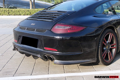 2009-2012 Porsche 911 997.2 Carrera/S 991GT3 Style Rear Bumper - DarwinPRO Aerodynamics