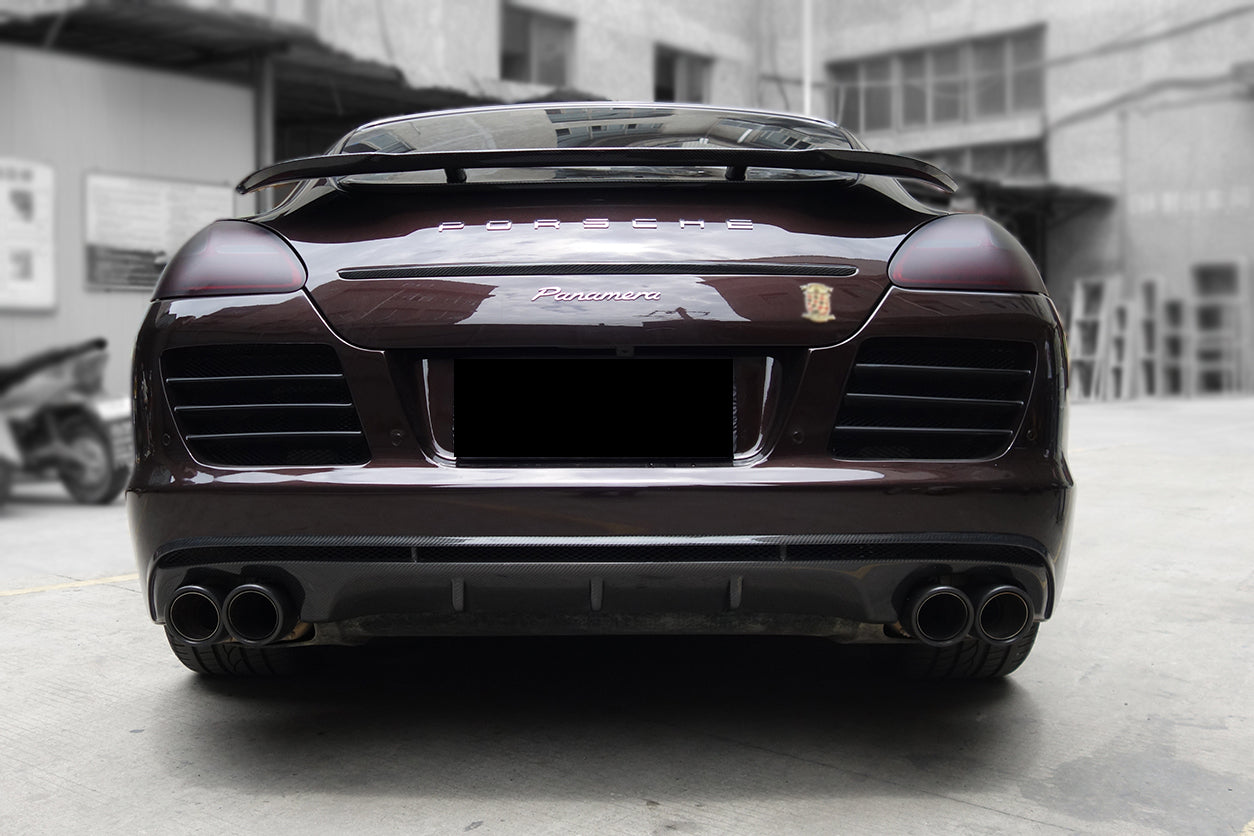2014-2016 Porsche Panamera 970.2 ARN Style Rear Bumper - Carbonado