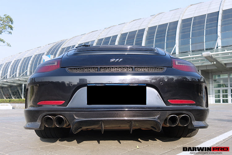 2009-2012 Porsche 911 997.2 Carrera/S 991GT3 Style Rear Bumper - DarwinPRO Aerodynamics