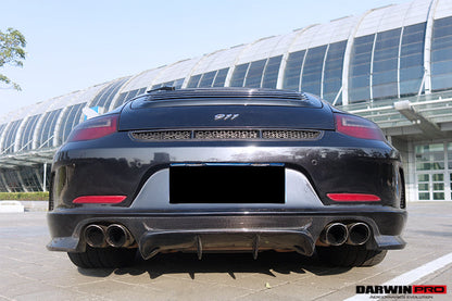 2009-2012 Porsche 911 997.2 Carrera/S 991GT3 Style Rear Bumper - DarwinPRO Aerodynamics