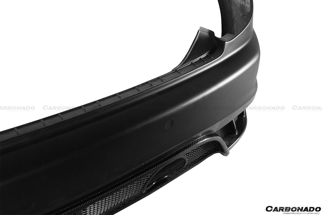 2008-2013 Maserati GranTurismo MC Style Rear Bumper - Carbonado