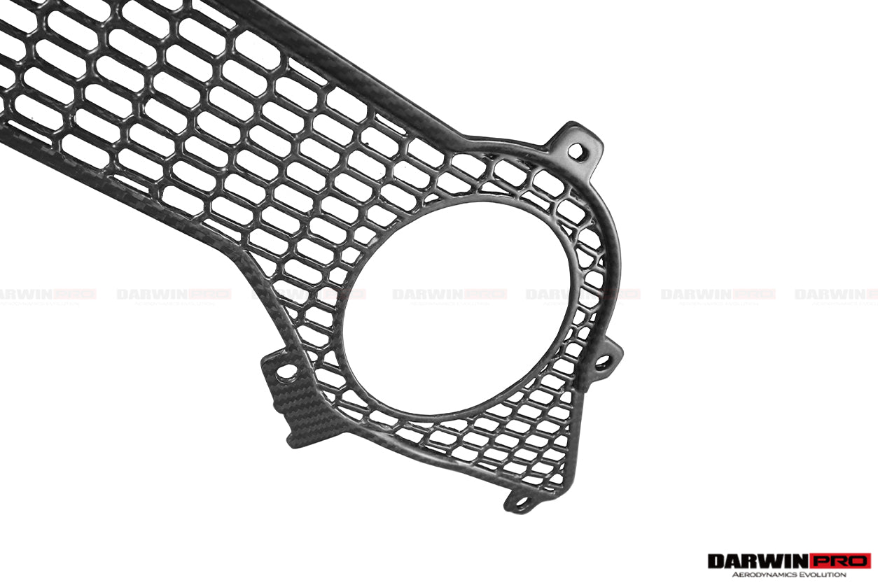 2017-2020 Lamborghini Huracan Performante Dry Carbon Rear Bumper Exhaust Grill - DarwinPRO Aerodynamics